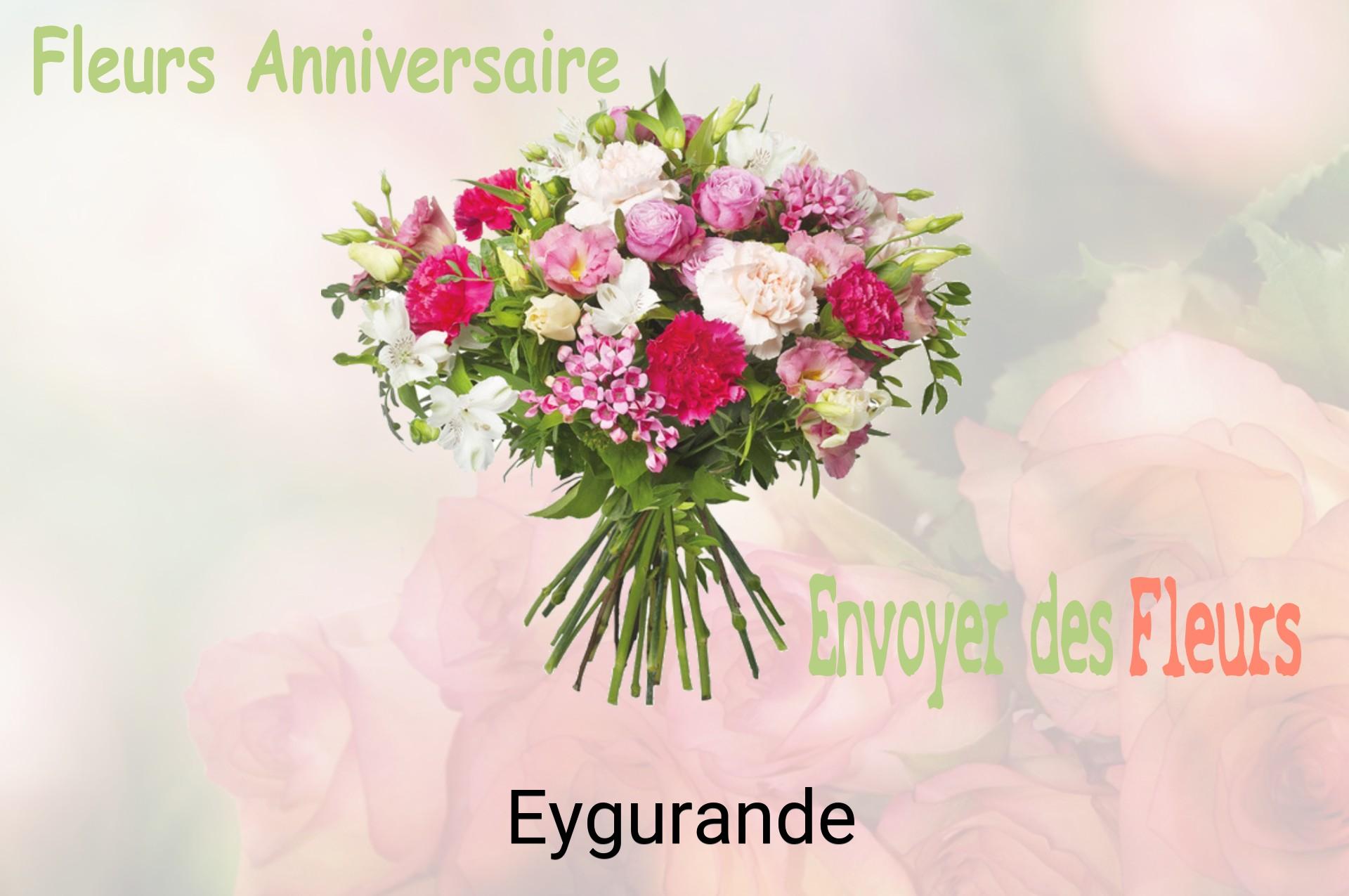 Bouquet de fleurs d’anniversaire livré à Eygurande